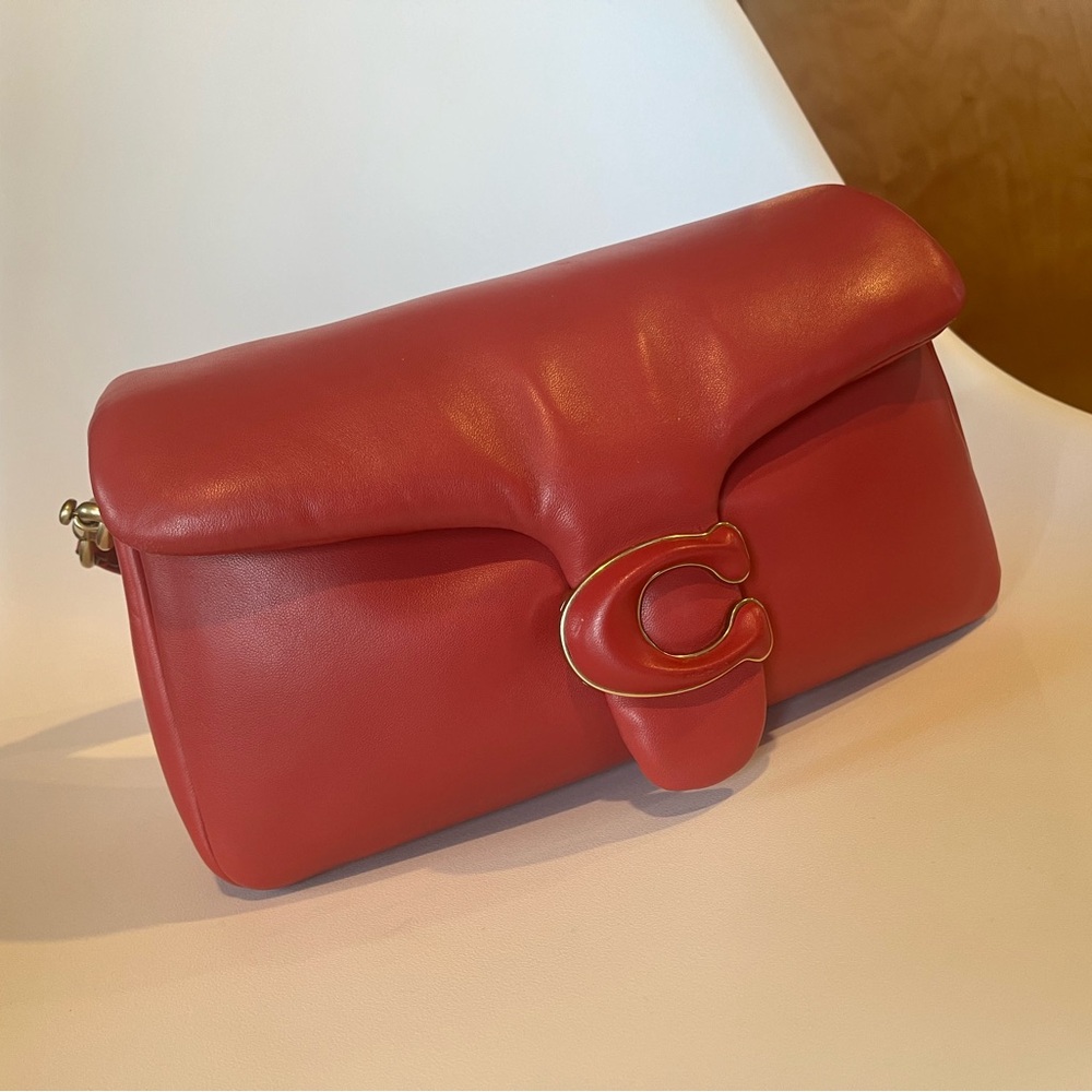 Coach Red pillow tabby 26 C0772